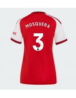 Arsenal Cristhian Mosquera #3 Domácí Dres pro Dámské 2026-27 Krátký Rukáv